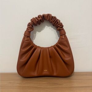 JW PEI Gabbi Ruched Handbag - Nutella